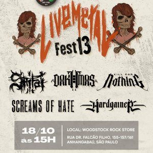 SHITAI: Confirmados no ‘Live Metal Fest 13’ na lendária Woodstock Rock Store em São Paulo/SP