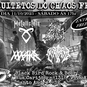 METALLSTEIN: ‘Arquitetos Do Chaos Fest’ acontece neste sábado (11) em Santo André/SP – confira!
