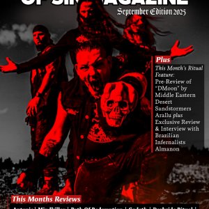 ALMANON: Banda conquista destaque internacional com seis páginas exclusivas na revista britânica Atheneaum Of Sin Magazine