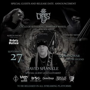 THE CROSS: Banda divulga guitar playthrough de David Shankle (ex-Manowar) e single desponta em gigante canal grego – confira!
