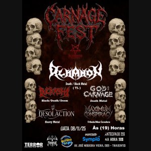 ALMANON: Banda será headliner no ‘Carnage Fest’, que acontece neste fim de semana – saiba mais!