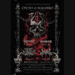 MALKUTH: Estreia da nova formação no ‘Cvlto ao Macabro – Cvltvs Mortis’ acontece neste sábado (22) em Natal/RN