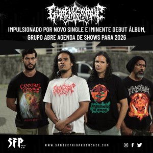 GORENCEPHALIC: Impulsionado por novo single e iminente debut álbum, grupo abre agenda de shows para 2026