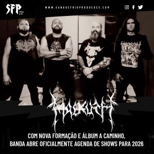 MALKUTH: Com nova formação e álbum a caminho, banda abre oficialmente agenda de shows para 2026