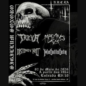 METALLSTEIN: Banda é confirmada ao lado de Distimia Felt, Treva e Arcano de Valak no ‘Sigillum Sonoro’ em São Paulo/SP