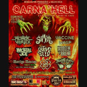 ALCOHOLIC VORTEX: Banda de Thrash Metal é destaque na programação deste domingo (15) do ‘Carna' Hell’ no Distrito Federal