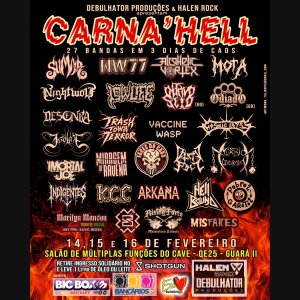 ODIADO: Brutalidade de “Cortante” ganha os palcos do festival ‘Carna' Hell’ em Brasília/DF na próxima segunda-feira (16)