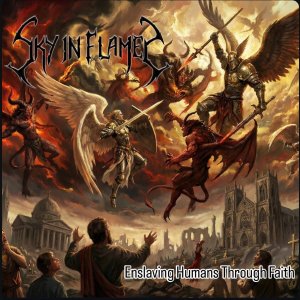 SKY IN FLAMES: Orquestra e Death Metal se fundem novamente em novo EP; capa e título liberados, confira!