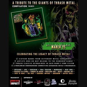 PROFANE ART: Revelada a data de lançamento e pré-venda de tributo mundial “A Tribute To The Giants Of Thrash Metal” – saiba mais!