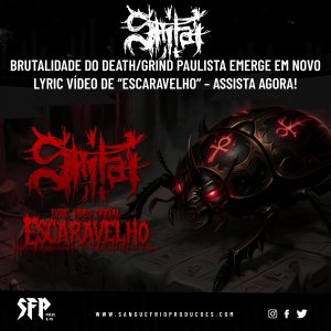 SHITAI: Brutalidade do Death/Grind paulista emerge em novo lyric vídeo de “Escaravelho” – assista agora!