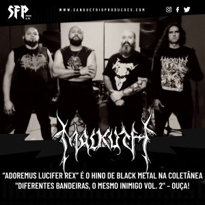 MALKUTH: “Adoremus Lucifer Rex” é o hino de Black Metal na Coletânea 