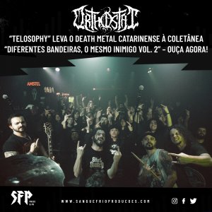 ORTHOSTAT: “Telosophy” leva o death metal catarinense à coletânea “Diferentes Bandeiras, o Mesmo Inimigo Vol. 2” – ouça agora!