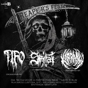 SHITAI: Death/Grind paulista invade o Paraná com show no ‘Reaper's Fest’