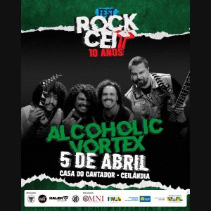 ALCOHOLIC VORTEX: Expoente do Thrash Metal brasiliense confirma participação no ‘Rock CEI Fest - 10 anos’