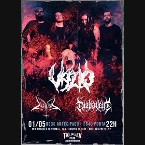 DIABÁLLEIN: Horda de Black Metal confirma massacre em Ribeirão Preto ao lado de Vazio e Lusferus