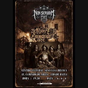 ARKHÔN TÔN DAIMONIÔN: Ritual profano marca divulgação de “Chalice of Blood” no ‘Non Serviam Fest’