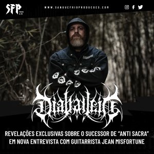 DIABÁLLEIN: Revelações exclusivas sobre o sucessor de “Anti Sacra” em nova entrevista com guitarrista Jean Misfortune