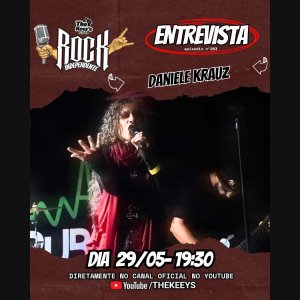 DANIELE KRAUZ: Revelações sobre novo álbum e espetáculo teatral em entrevista ao The Keey's – assista!