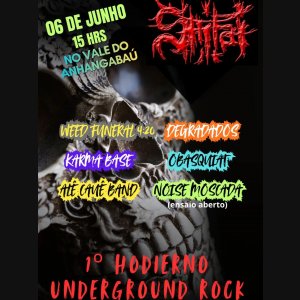 SHITAI: Banda se apresenta no ‘1º Hodierno Underground Rock’ neste sábado (06)