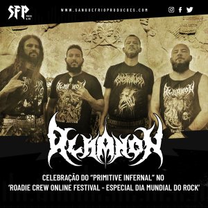 ALMANON: Celebração do “Primitive Infernal” no ‘Roadie Crew Online Festival - Especial Dia Mundial Do Rock’