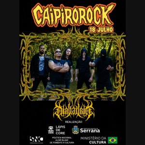 DIABÁLLEIN: Horda paulista de Black Metal leva seu ritual profano ao 'Caipiro Rock 2026' em Serrana/SP neste sábado (18)