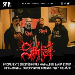 SHITAI: Oficialmente em estúdio para novo álbum, banda estará no ‘Dia Mundial do Rock’ neste domingo (19) em Arujá/SP