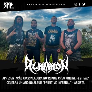 ALMANON: Apresentação avassaladora no ‘Roadie Crew Online Festival’ celebra um ano do álbum “Primitive Infernal” – assista!