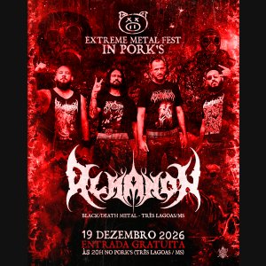 ALMANON: Banda Sul-mato-grossense lidera cast do festival 'Extreme Metal Fest - In Pork's' em Três Lagoas/MS
