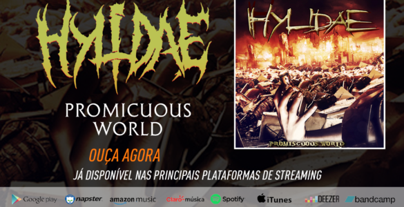 HYLIDAE: Ouça agora “Promiscuous World” nas principais plataformas de streaming