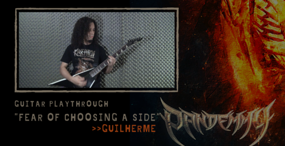 PANDEMMY: Assista ao ‘guitar playthrough’ para a faixa “Fear Of Choosing a Side”