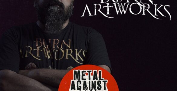 ALCIDES BURN: Artista faz parte do projeto “Metal Against Coronavirus”, confira!