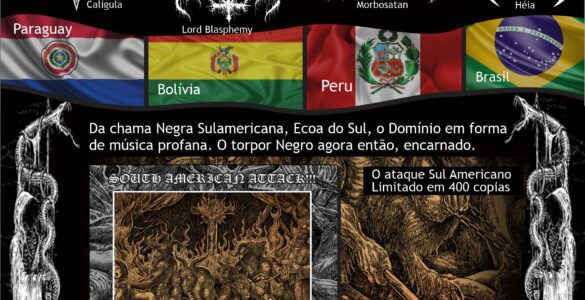 HÉIA: Banda está presente no ‘4 way split’ “South American Attack”, confira!