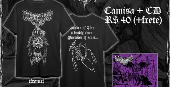 DEATH N’ DARKNESS PREVAILS: Dead Paradise Records lança promoção com camisa + CD, confira!