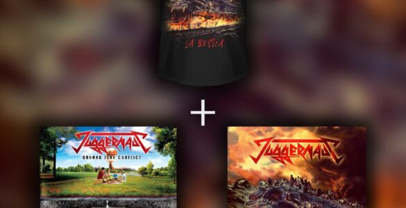 JUGGERNAUT: Banda anuncia combo de CD’s e camiseta com preço especial, confira!