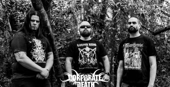 CORPORATE DEATH: Banda anuncia camisetas oficiais de “Homines in Bestiales Formas” com combo, saiba mais!