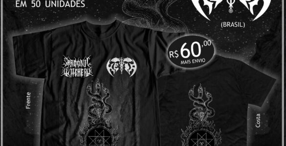 HÉIA: Banda anuncia camisetas de “Ordeal Of The Abyss”, adquira agora!