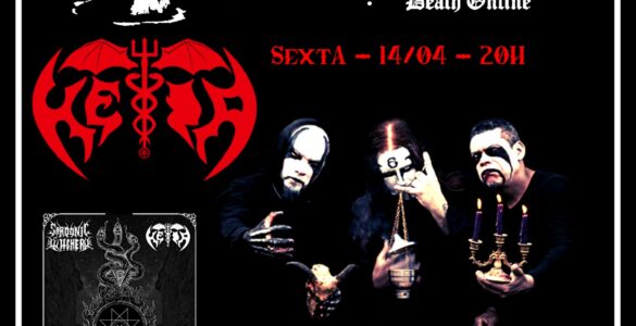 HÉIA: Banda anuncia lyric video de “The Supreme Manifestation Of The Black Flame”, saiba como conferir!