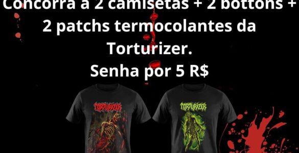 TORTURIZER: Sorteio do merchandising oficial acontece nesta sexta-feira (30), saiba como participar!