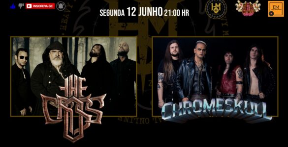 CHROMESKULL: Entrevista exclusiva ao canal Heavy Metal Online, assista agora!