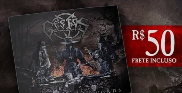 GESTOS: A caminho da fábrica, novo álbum “Blasphemous Words” segue disponível para pré-venda, adquira agora e apoie a banda!