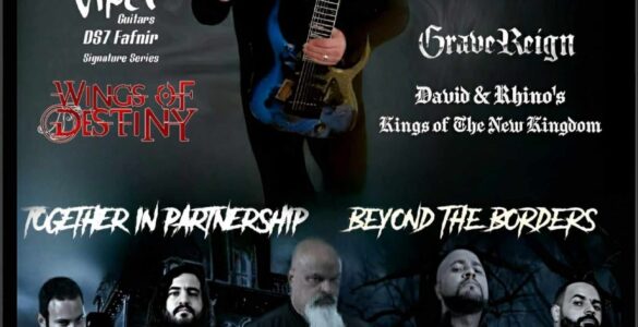 THE CROSS: Banda anuncia participação do lendário guitarrista David Shankle (ex-Manowar) em novo álbum!