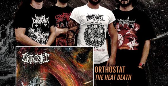 ORTHOSTAT: “The Heat Death” está disponível em formato físico – adquira AGORA!
