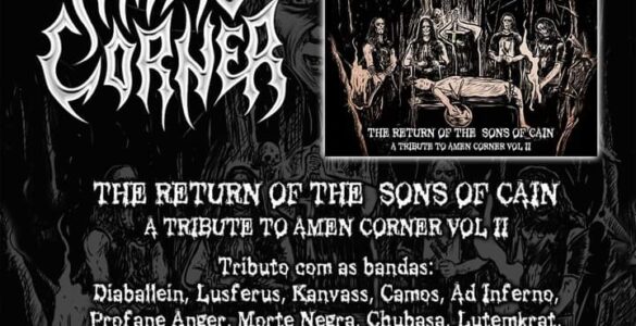 DIABÁLLEIN: Imortalizando sua arte sombria no “The Return Of The Songs Of Cain – A Tribute To Amen Corner Vol.II” – OUÇA AGORA AQUI!