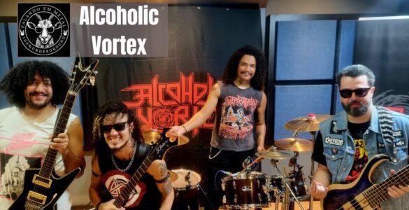 ALCOHOLIC VORTEX: Banda apresenta faixa inédita no programa Falando Em Metal – assista agora!