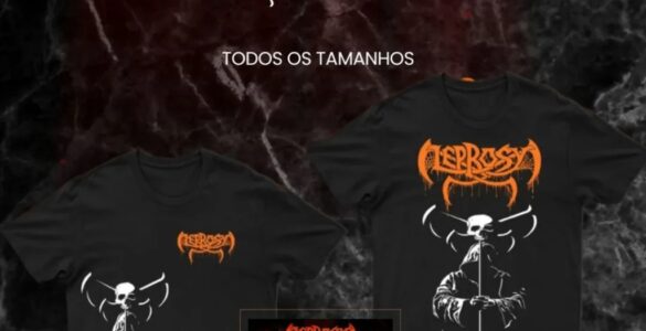 LEPROSY: Banda lança combo com CD físico e nova linha de camisetas – confira como adquirir!