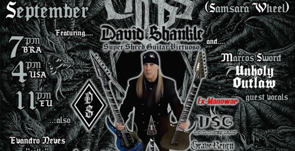 THE CROSS: Banda anuncia colaboração lendária com David Shankle (ex-Manowar) em novo single “Cycle of Suffering (Samsara Wheel)”