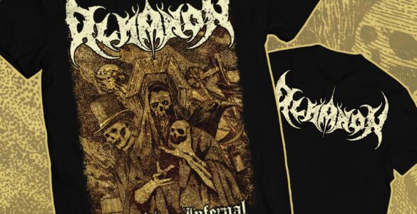 ALMANON: Camisetas oficiais do álbum “Primitive Infernal” já estão disponíveis