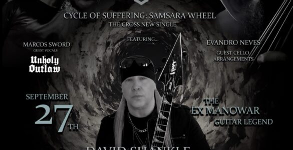 THE CROSS: Banda divulga guitar playthrough de David Shankle (ex-Manowar) e single desponta em gigante canal grego – confira!