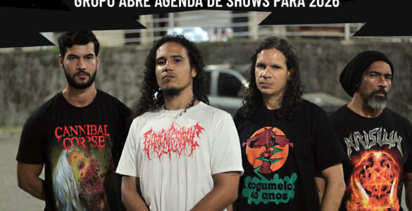 GORENCEPHALIC: Impulsionado por novo single e iminente debut álbum, grupo abre agenda de shows para 2026