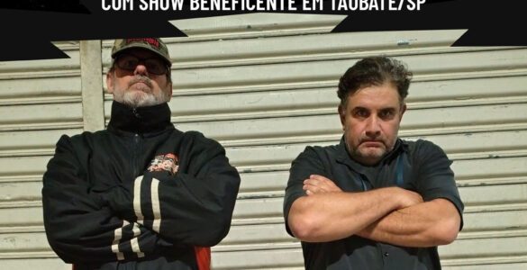 METALLSTEIN: Duo de Death/Thrash Metal encerra temporada de 2025 com show beneficente em Taubaté/SP